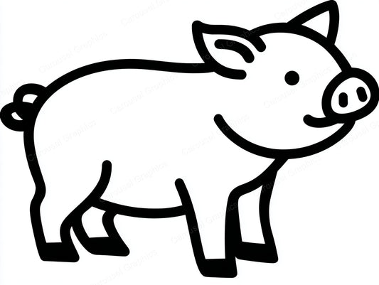 Pig Vector Graphic preview