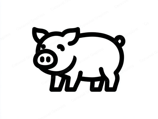 Pig Vector Graphic preview