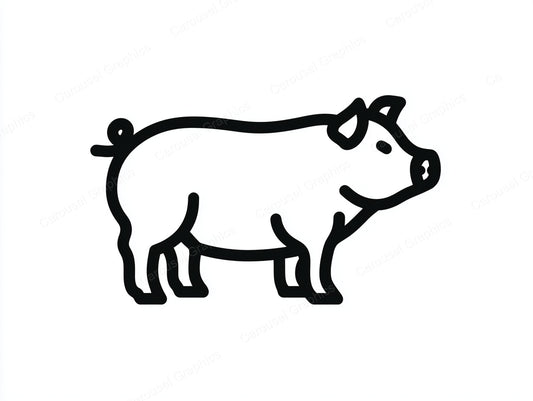 Pig Vector Graphic preview