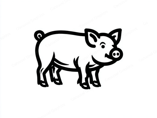 Pig Vector Graphic preview