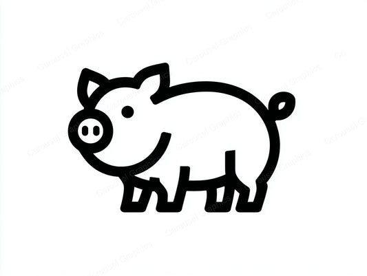 Pig Vector Graphic preview