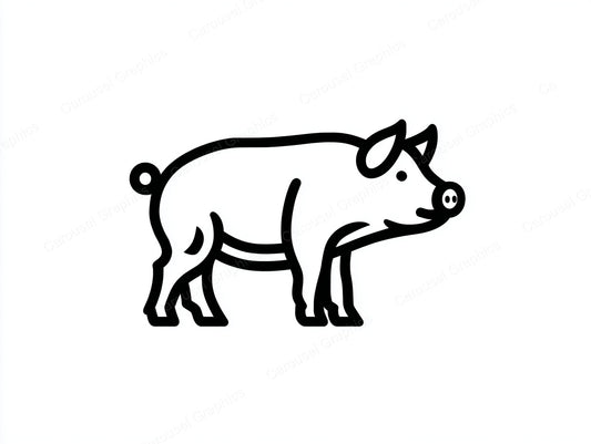Pig Vector Graphic preview