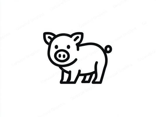 Pig Vector Graphic preview