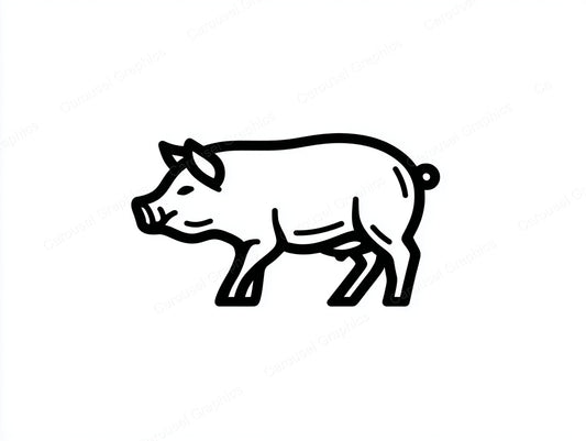 Pig Vector Graphic preview