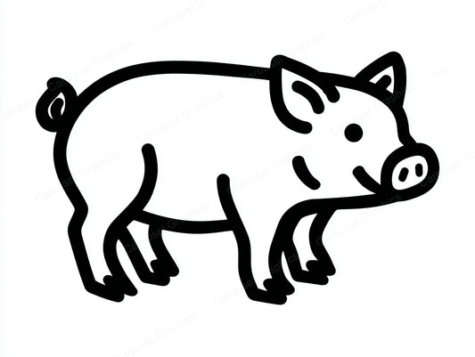 Pig Vector Graphic preview