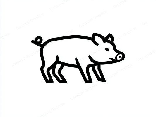 Pig Vector Graphic preview