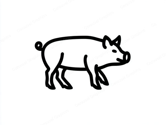 Pig Vector Graphic preview