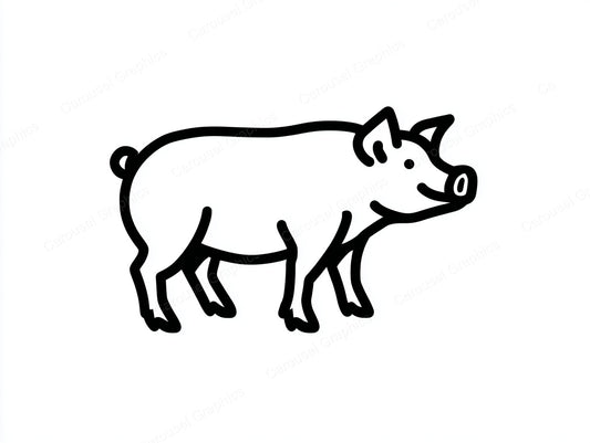 Pig Vector Graphic preview