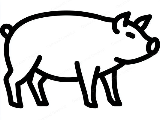 Pig Vector Graphic preview