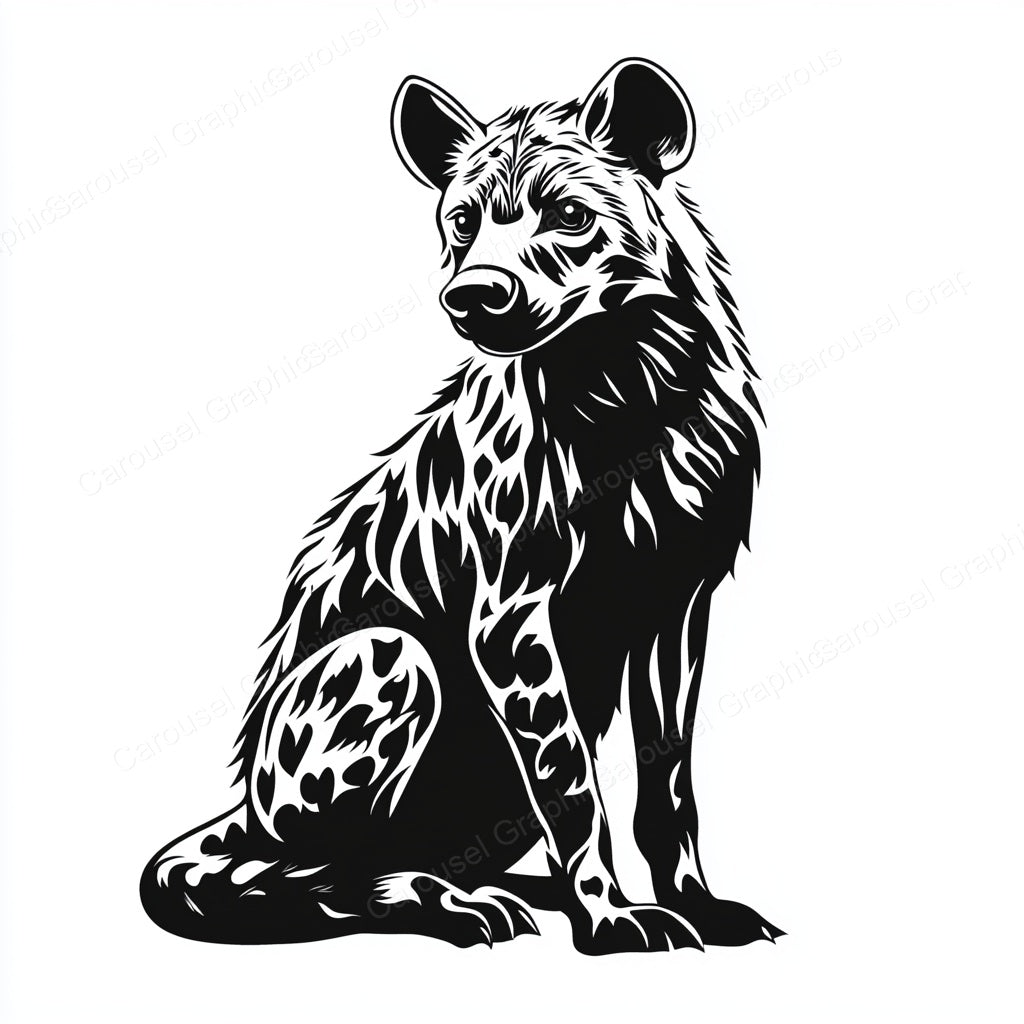 Hyena Vector Graphic preview