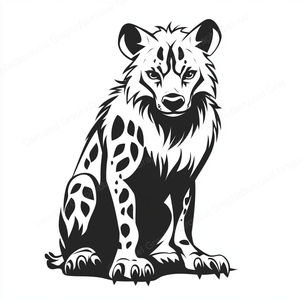 Hyena Vector Graphic preview