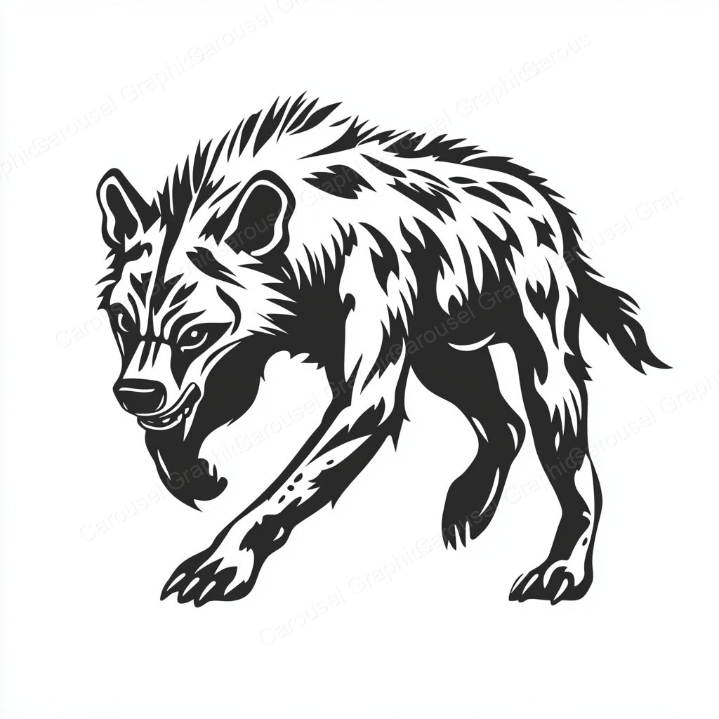 Hyena Vector Graphic preview