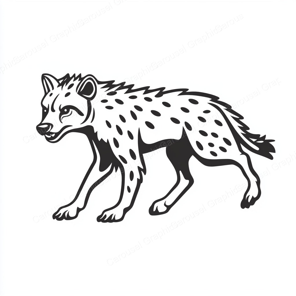 Hyena Vector Graphic preview