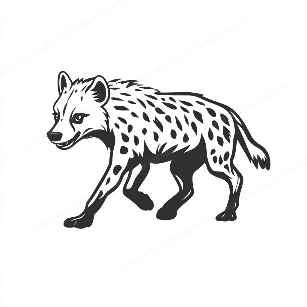 Hyena Vector Graphic preview