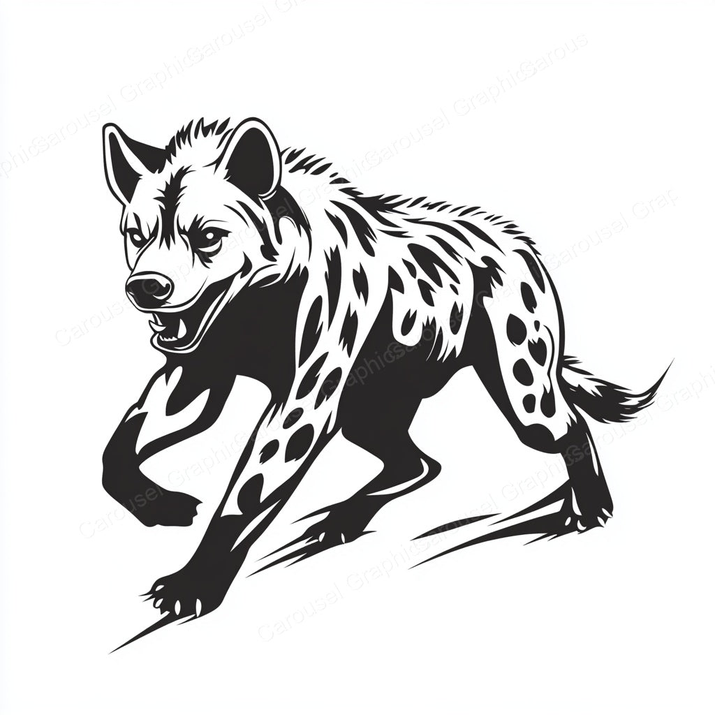 Hyena Vector Graphic preview