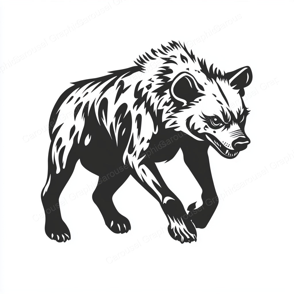 Hyena Vector Graphic preview