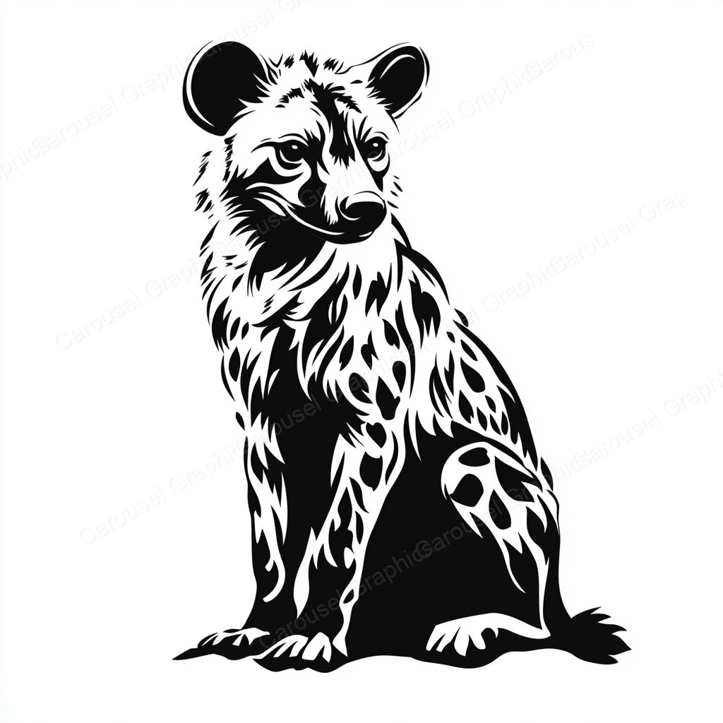 Hyena Vector Graphic preview