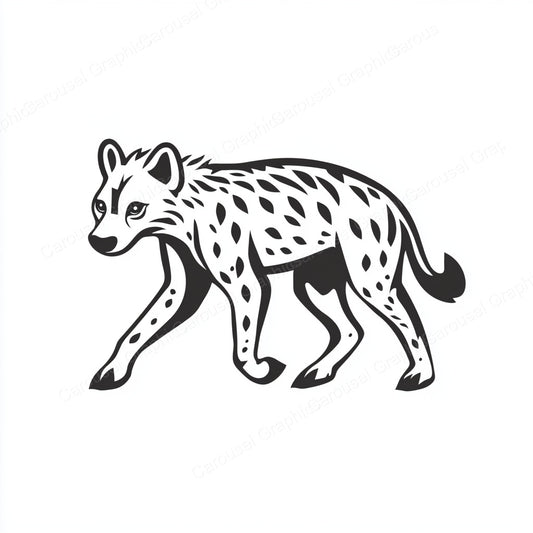 Hyena Vector Graphic preview