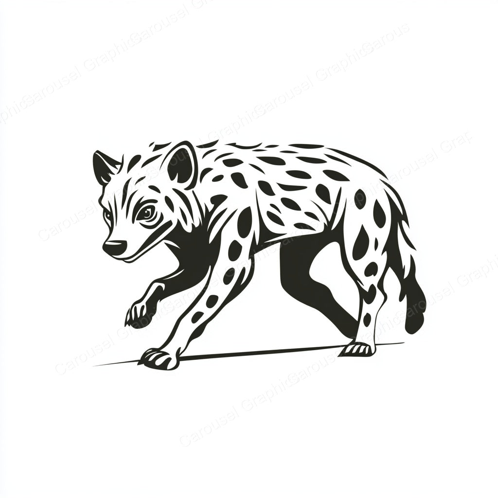 Hyena Vector Graphic preview