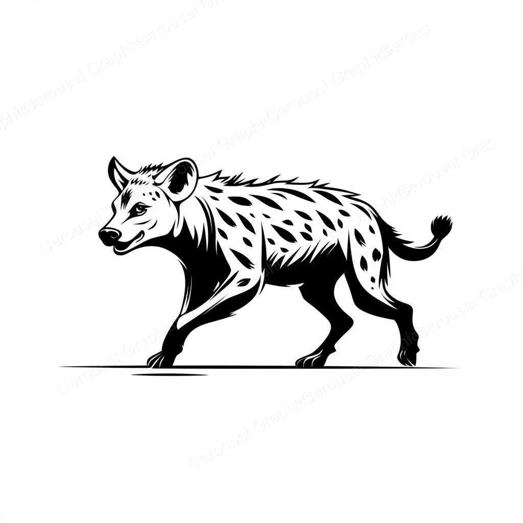 Hyena Vector Graphic preview