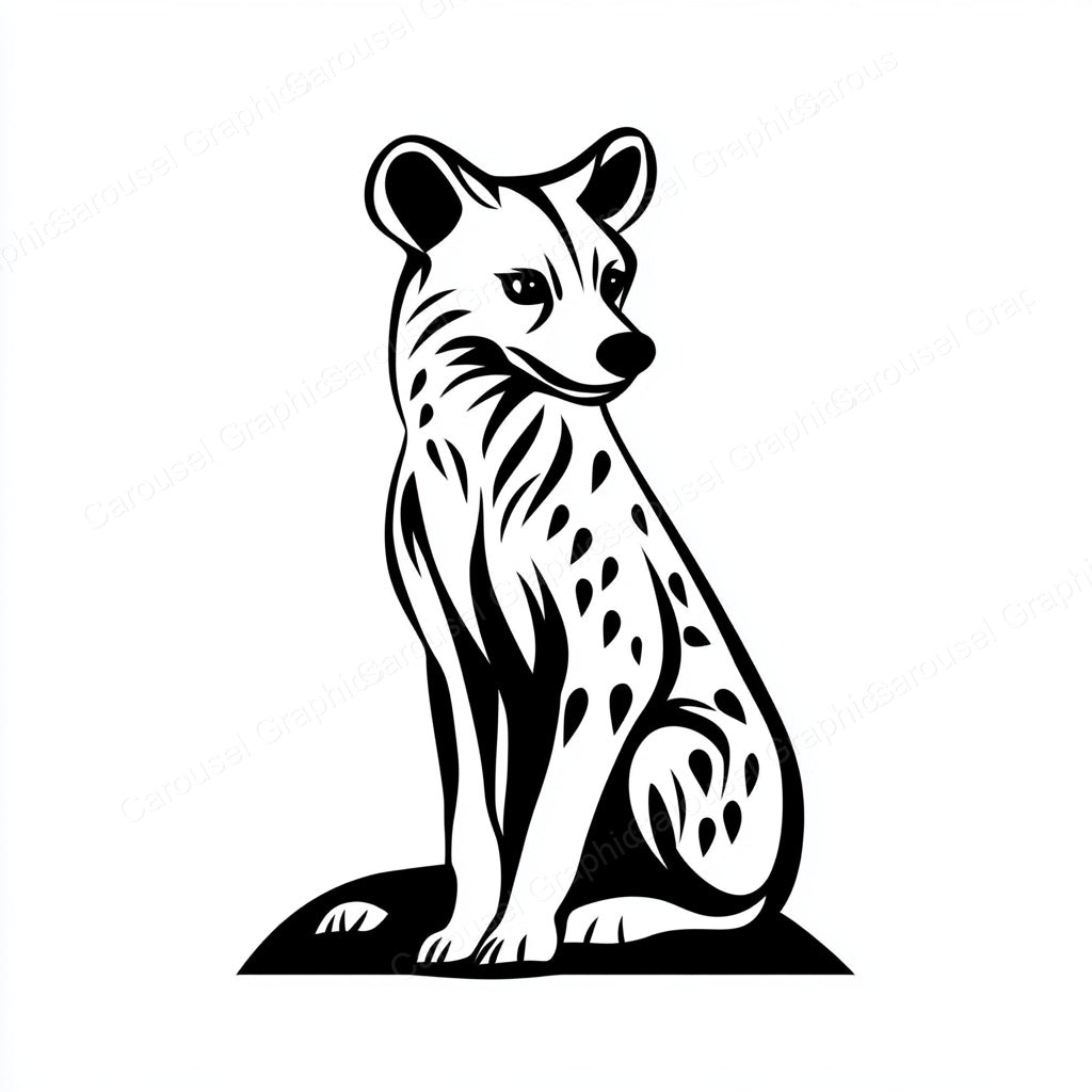 Hyena Vector Graphic preview