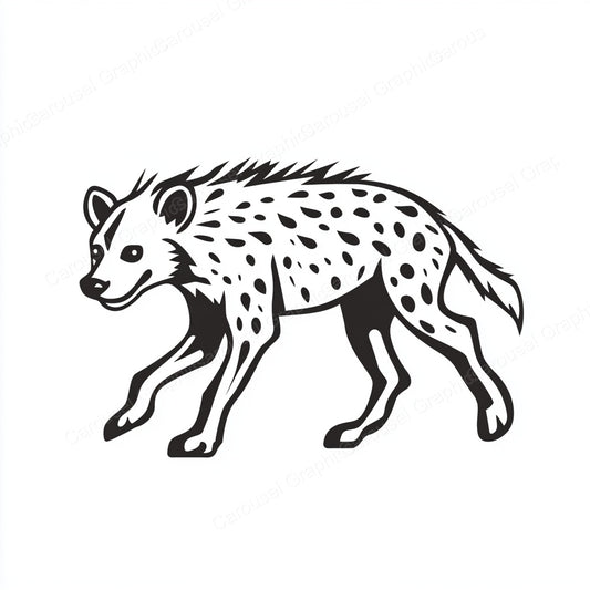 Hyena Vector Graphic preview