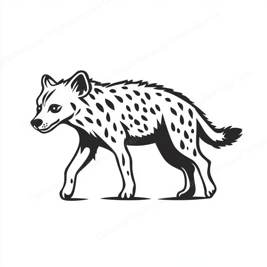 Hyena Vector Graphic preview