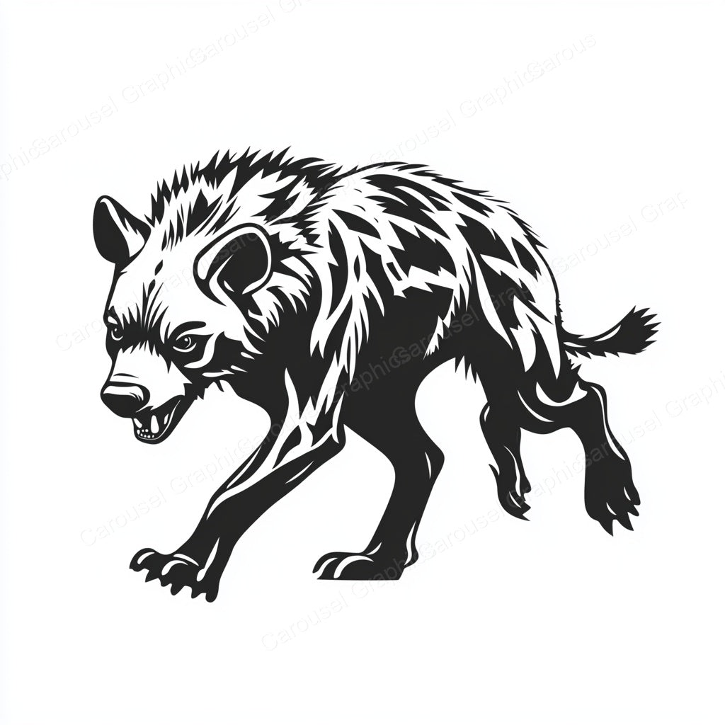 Hyena Vector Graphic preview