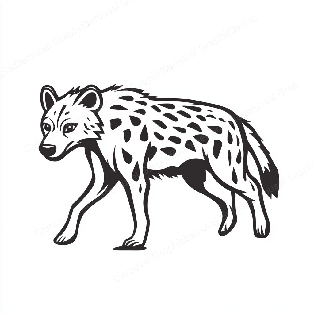 Hyena Vector Graphic preview