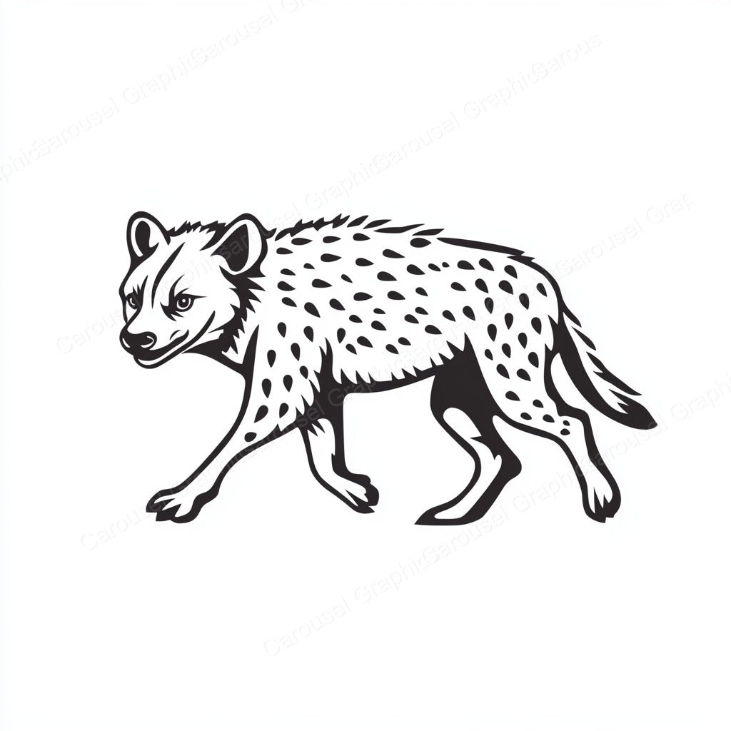 Hyena Vector Graphic preview