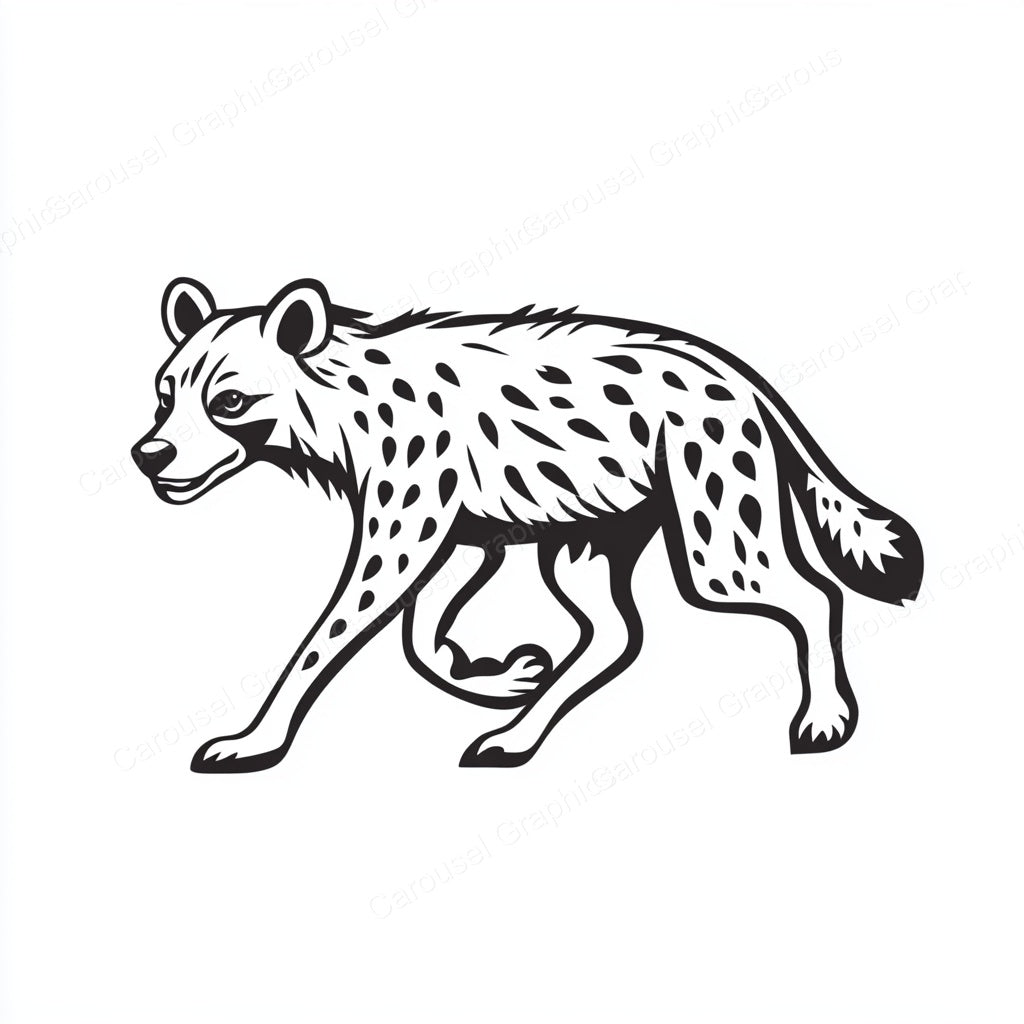 Hyena Vector Graphic preview
