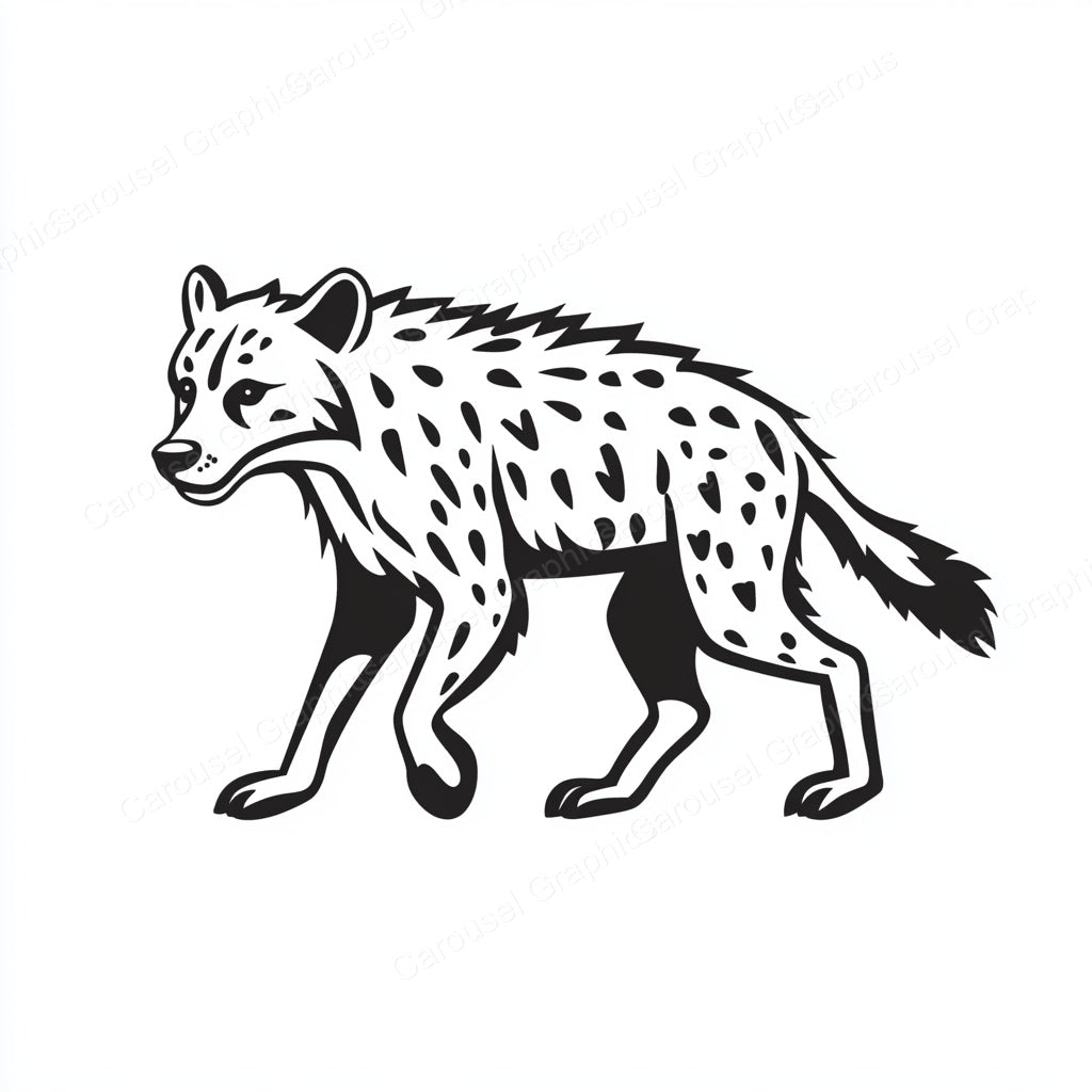 Hyena Vector Graphic preview