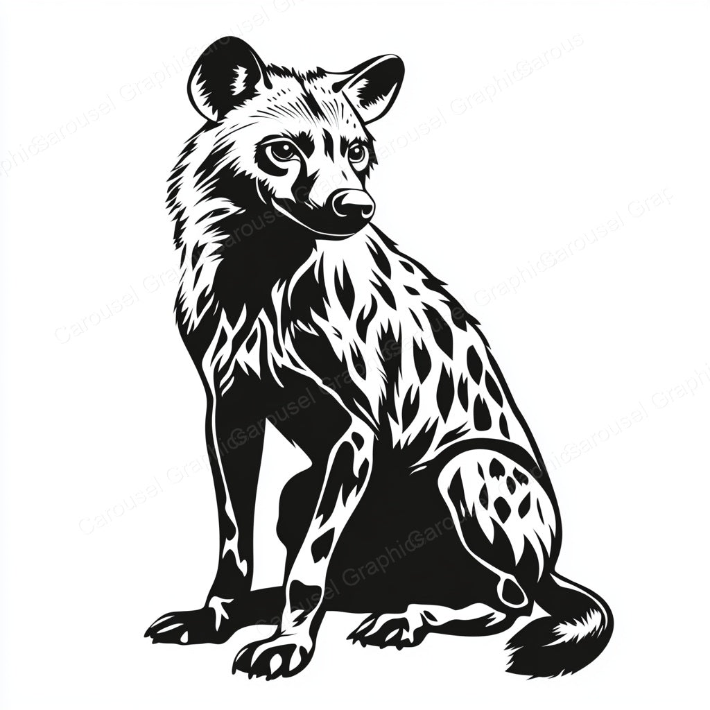 Hyena Vector Graphic preview