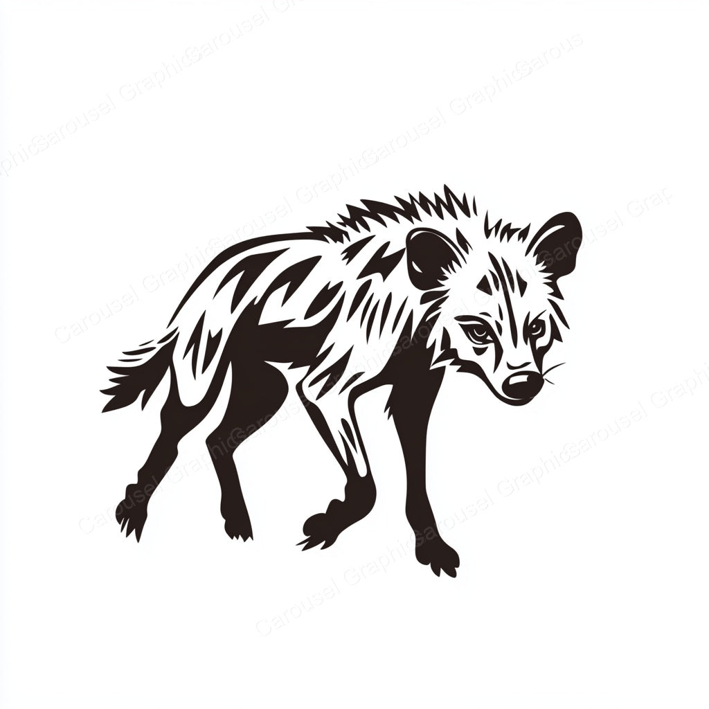 Hyena Vector Graphic preview