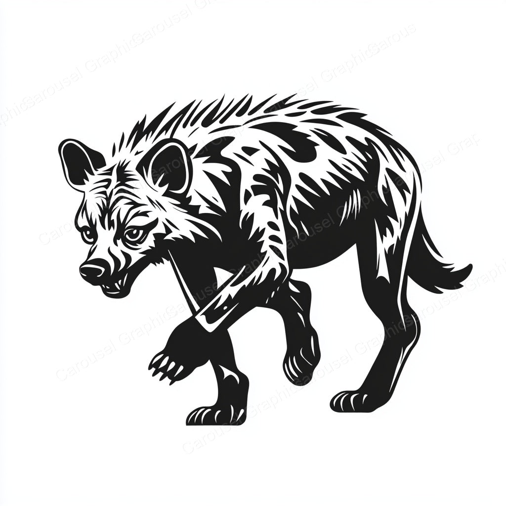 Hyena Vector Graphic preview