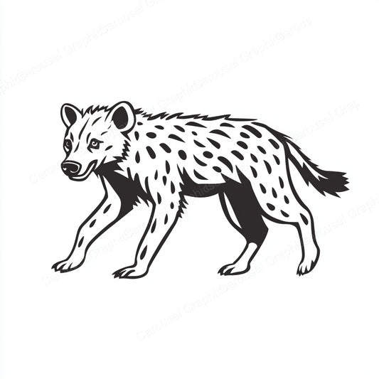 Hyena Vector Graphic preview