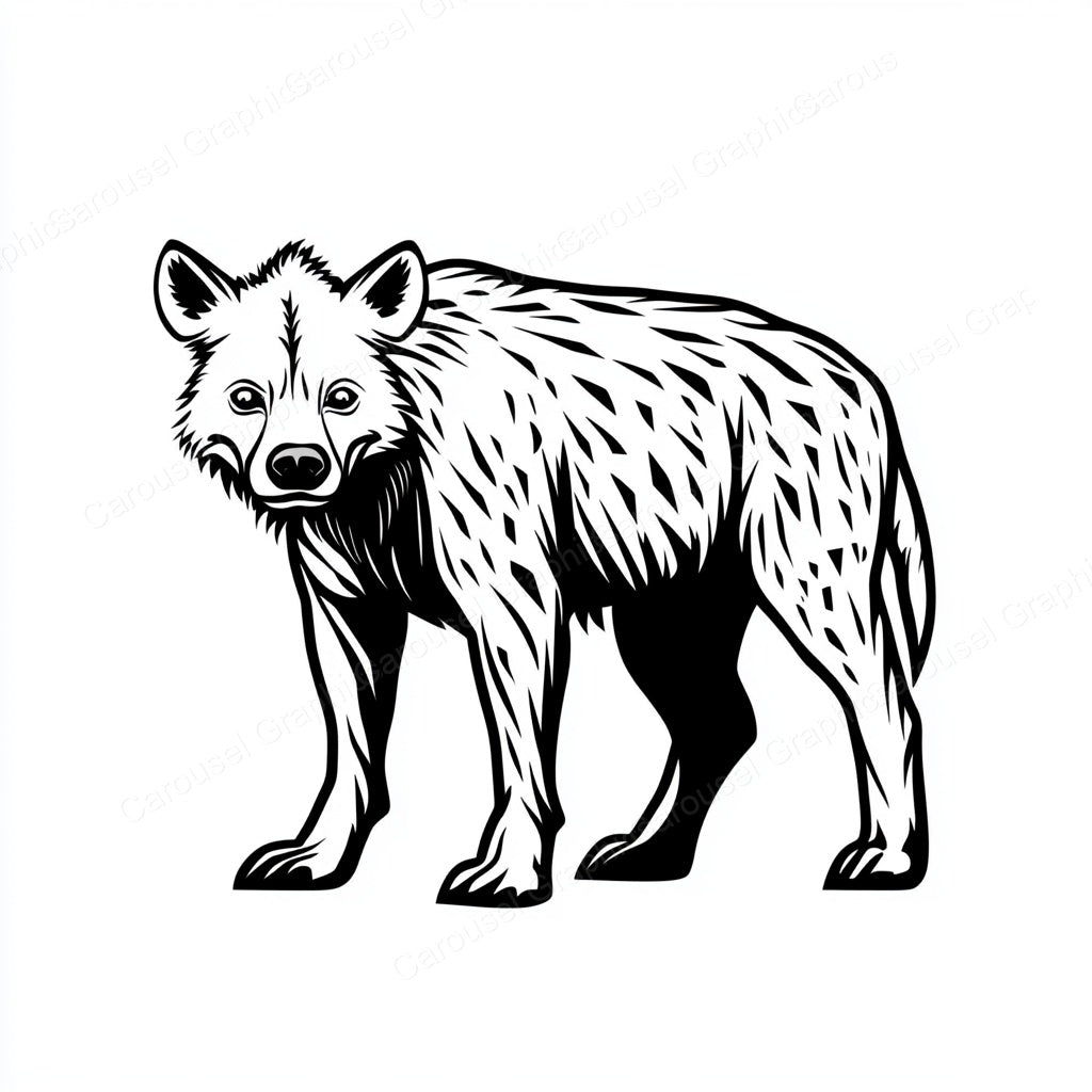 Hyena Vector Graphic preview