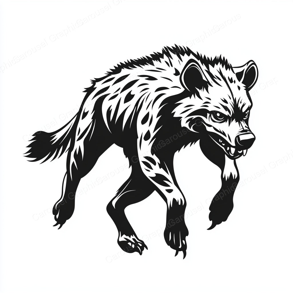Hyena Vector Graphic preview