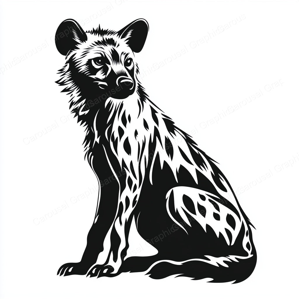 Hyena Vector Graphic preview
