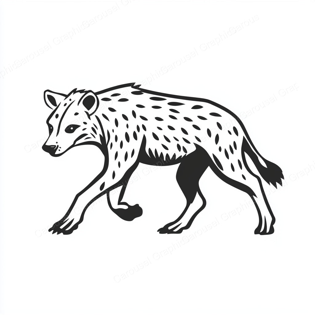 Hyena Vector Graphic preview
