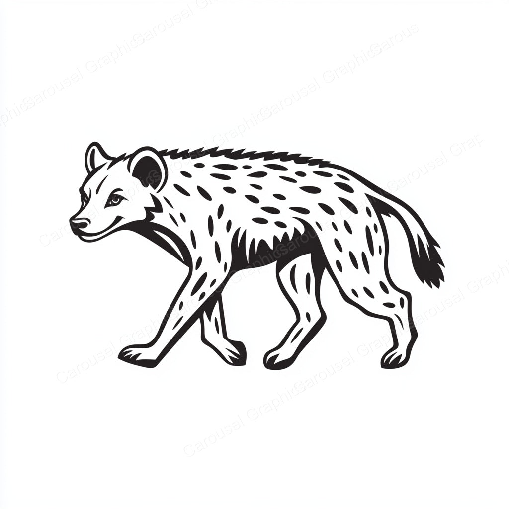 Hyena Vector Graphic preview
