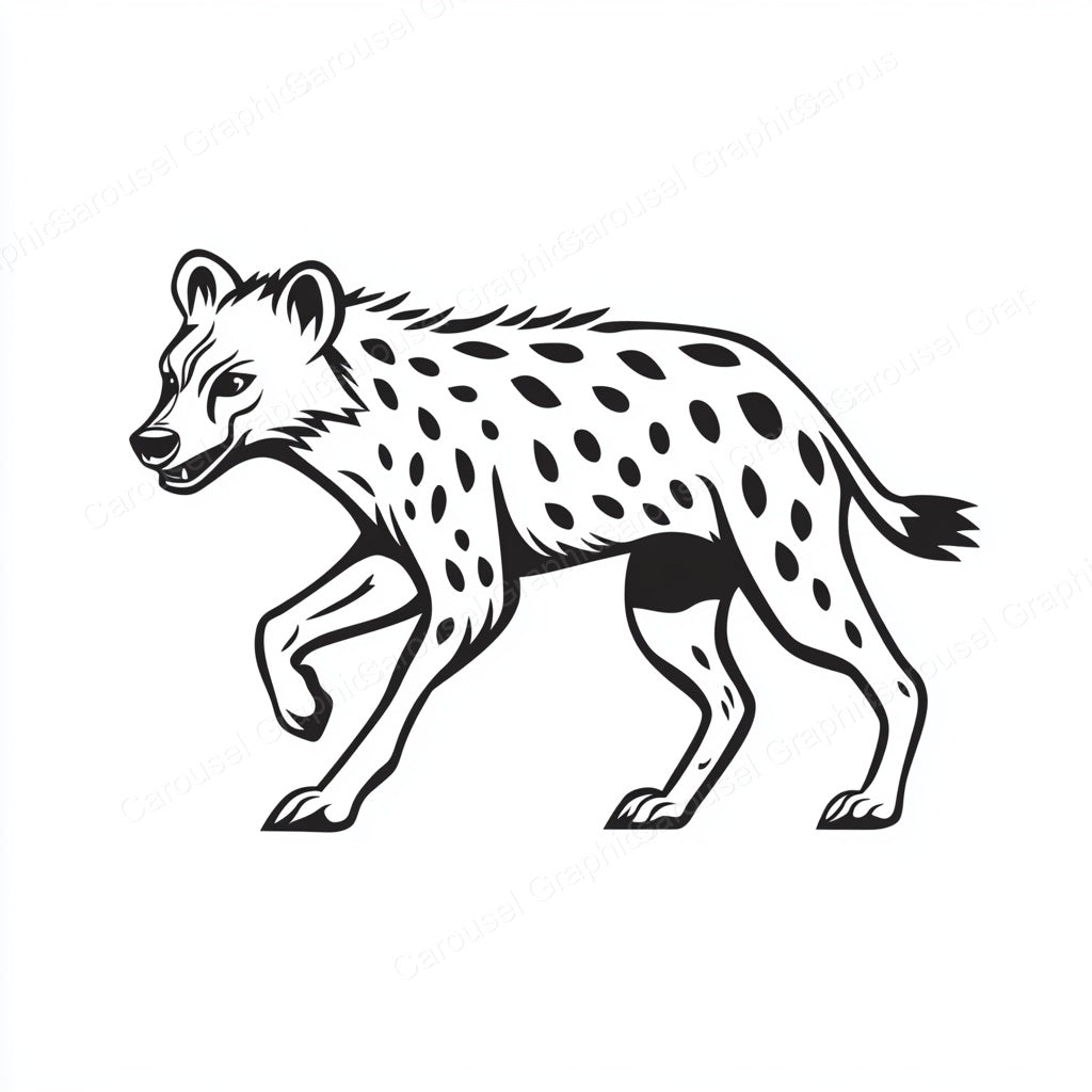 Hyena Vector Graphic preview