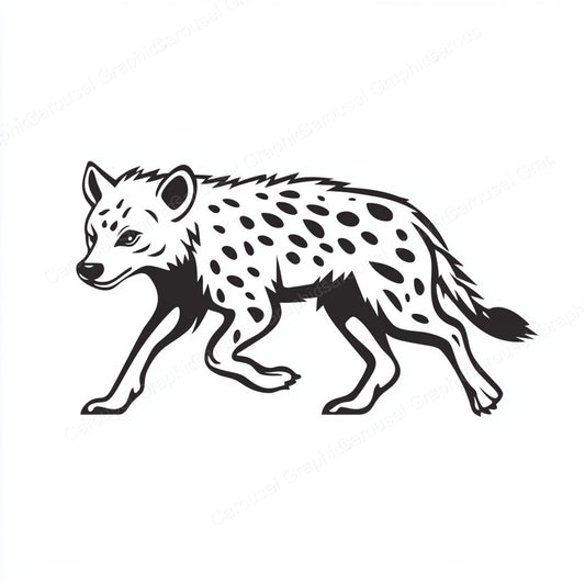 Hyena Vector Graphic preview