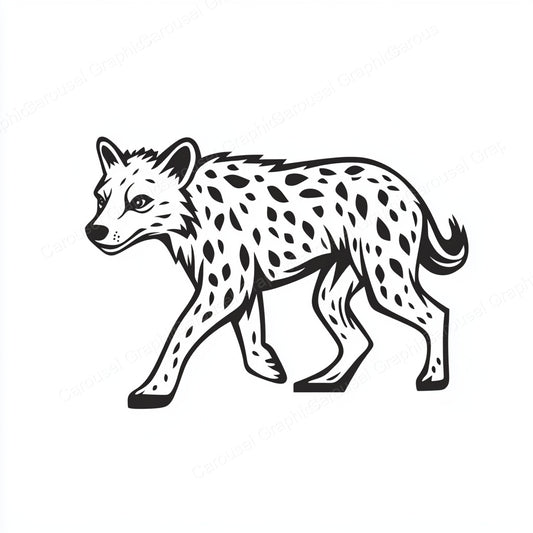Hyena Vector Graphic preview