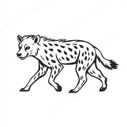 Hyena Vector Graphic preview