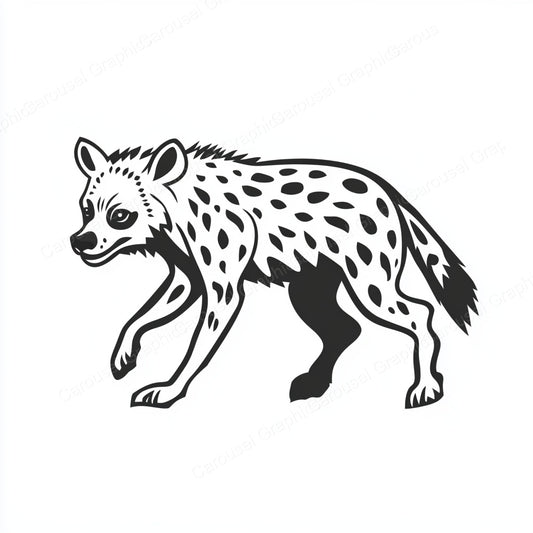 Hyena Vector Graphic preview