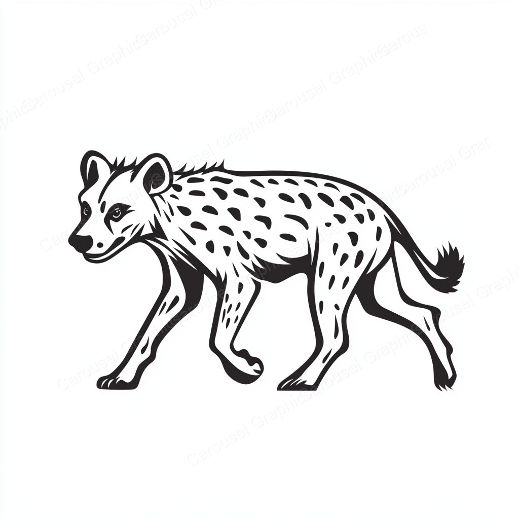 Hyena Vector Graphic preview