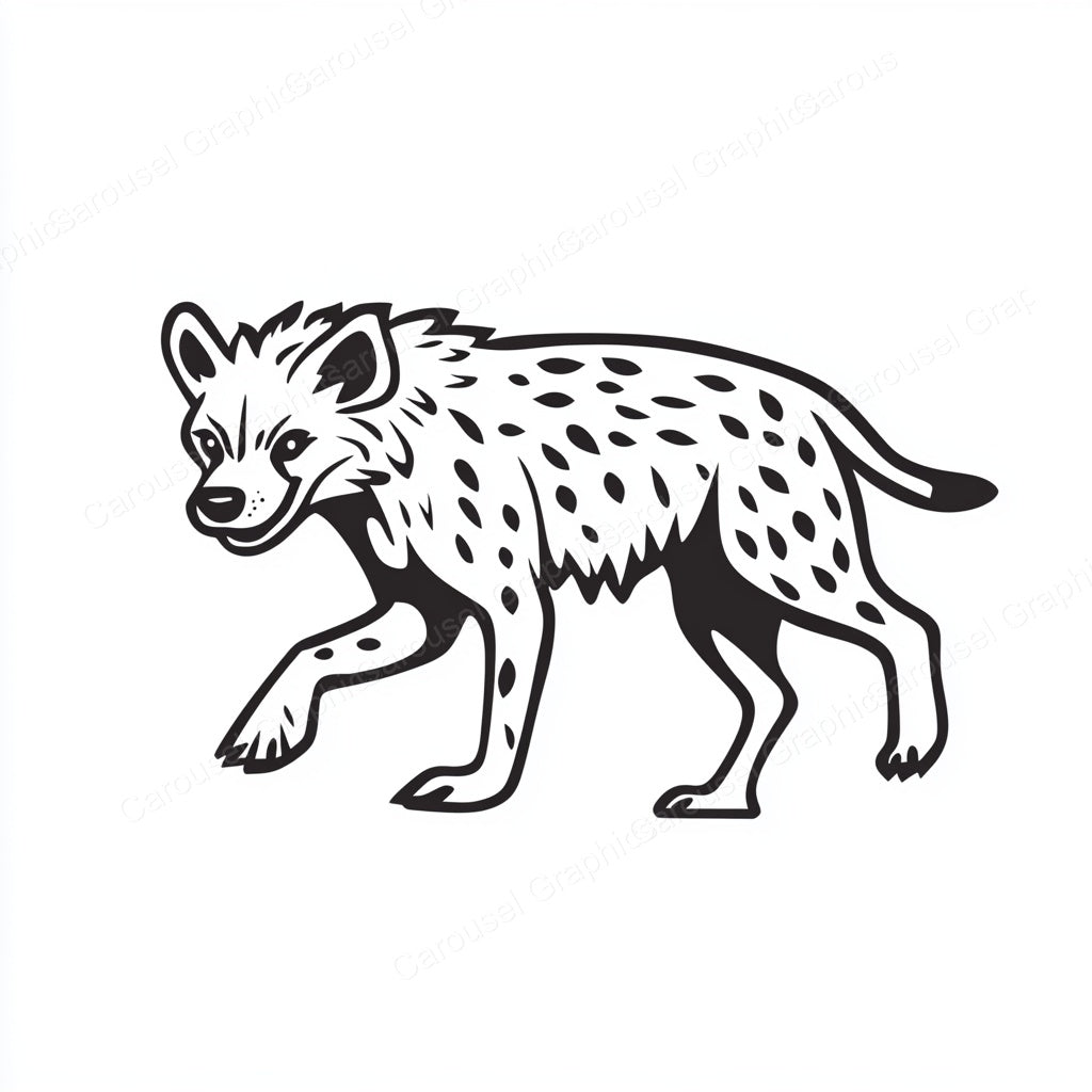Hyena Vector Graphic preview