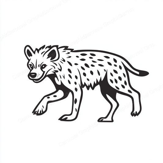 Hyena Vector Graphic preview