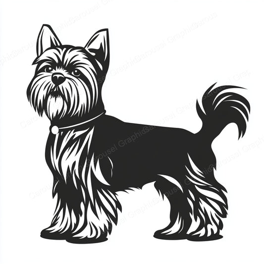 Yorkie Vector Graphic preview